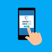 Free password login sign vector