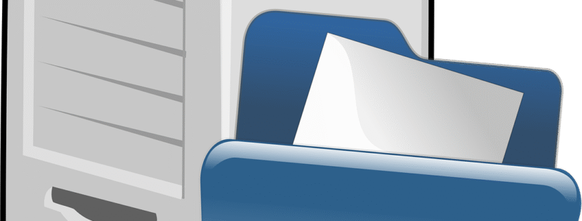 Free computer file network vector